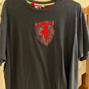 Men’s XL Ferrari puma shirt.